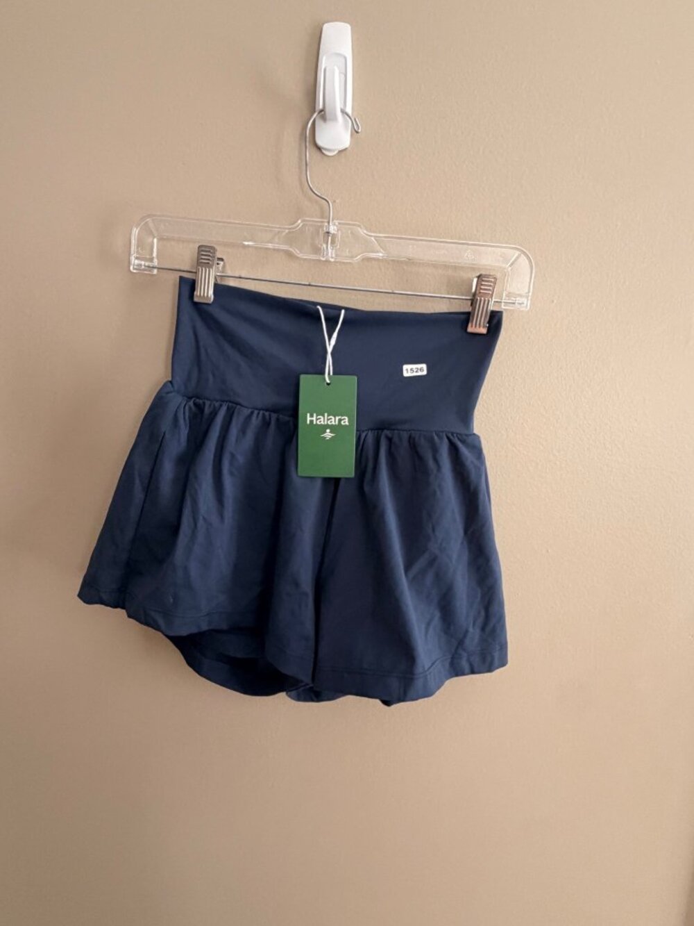 Halara S Athletic Navy Shorts High Waistband - Size Small